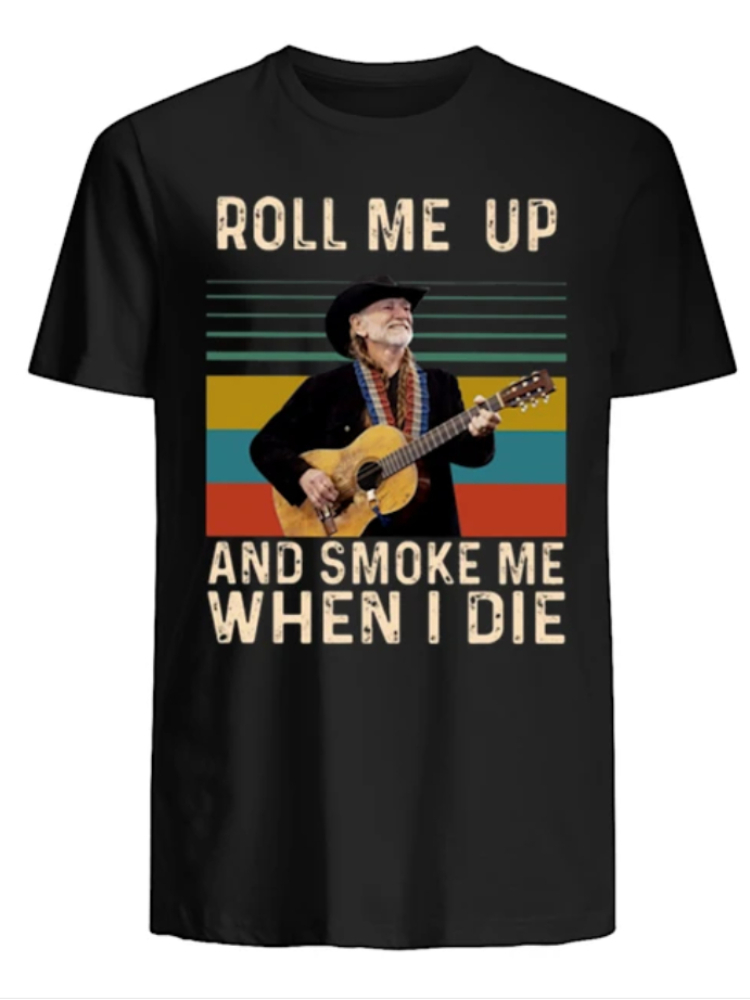 Roll Me Up and Smoke Me When I - огляд і ціна Plant Parent T Shirt