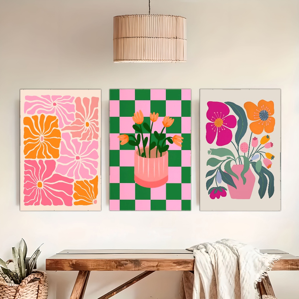 Vibrant Flowers and Vases Canv - огляд і ціна Plant Parenting