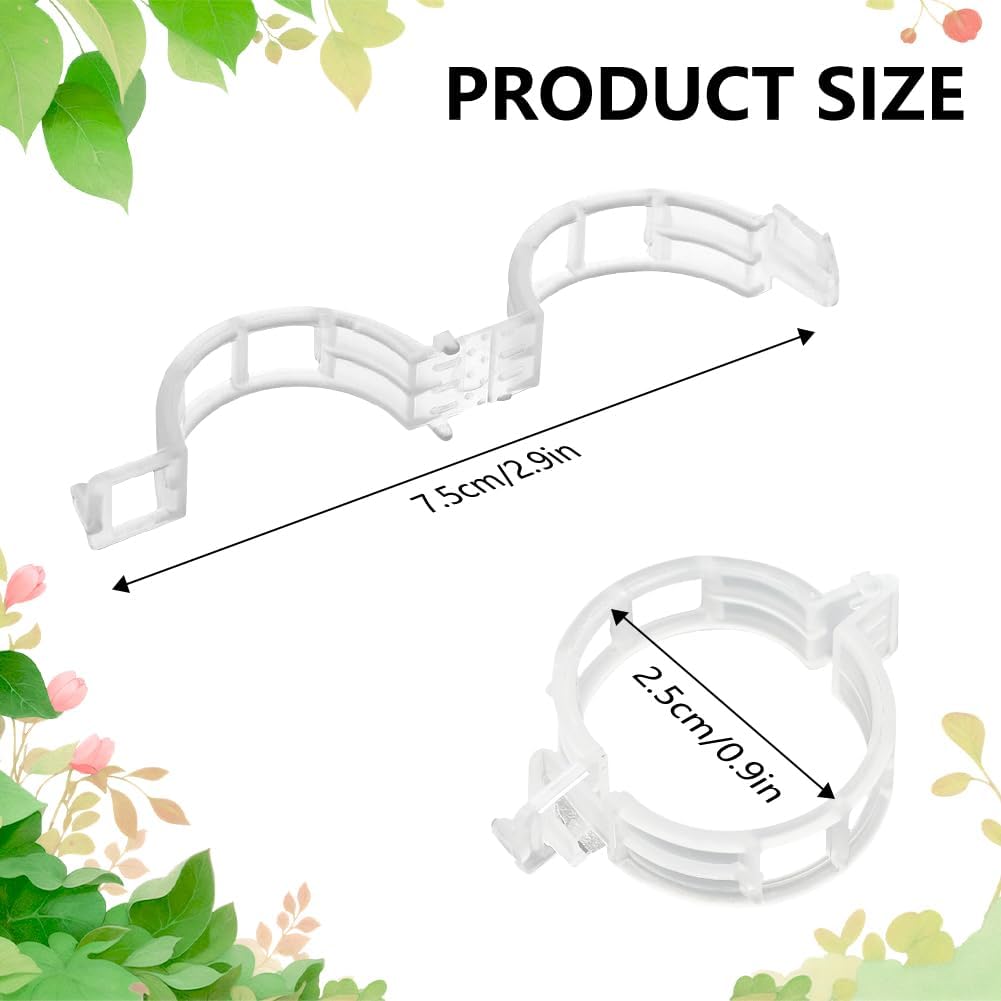 100PCS Plant Support Clips Reu - огляд і ціна Plant Parenting