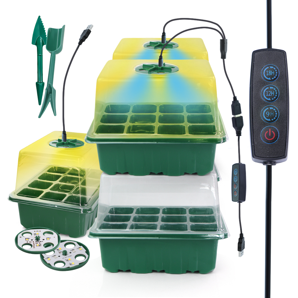 LED Nursery Pots with Grow Lig - огляд і ціна Plant Parenting