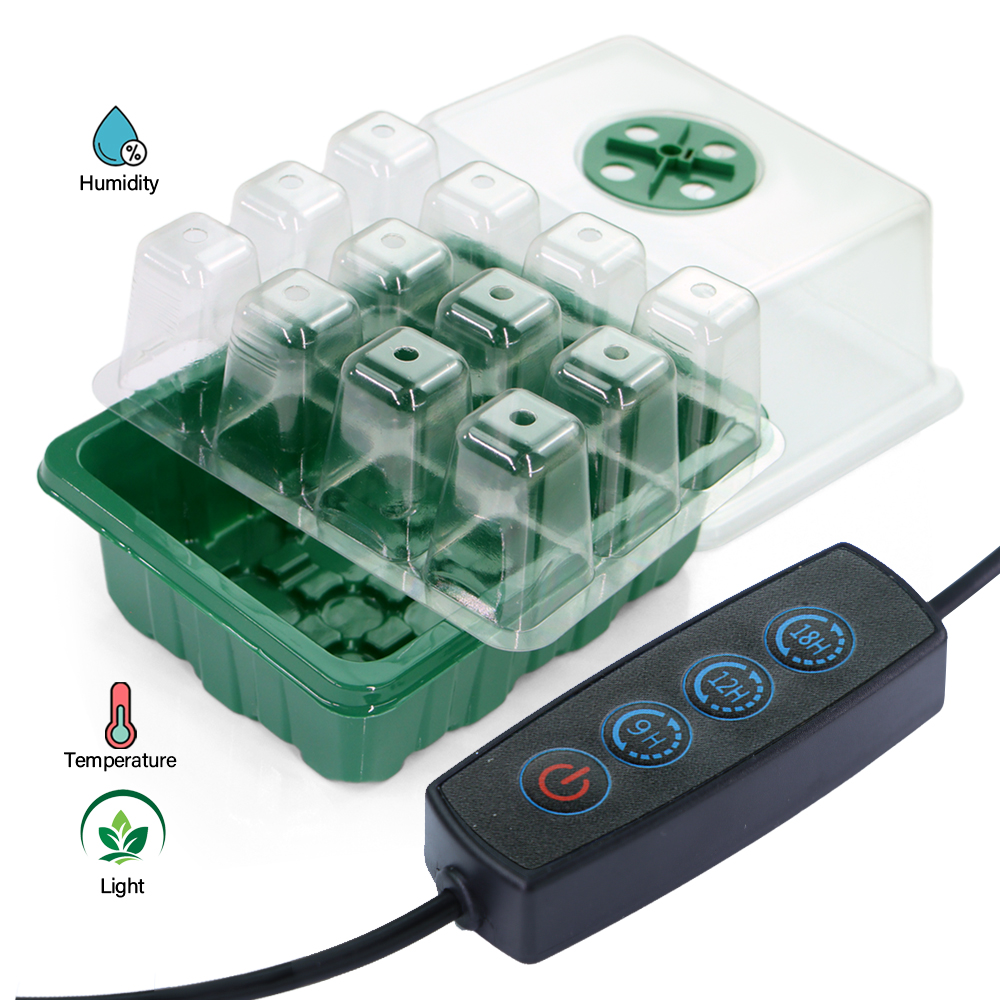 LED Nursery Pots with Grow Lig - огляд і ціна Plant Parenting
