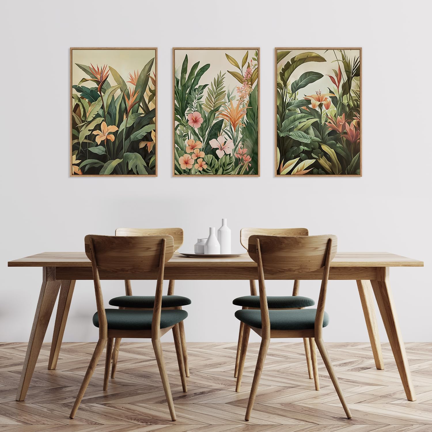 3pcs/set frameless Canvas Pain - огляд і ціна Plant Parenting