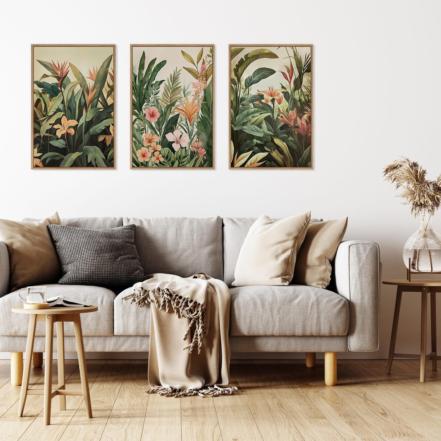 3pcs/set frameless Canvas Pain - огляд і ціна Plant Parenting